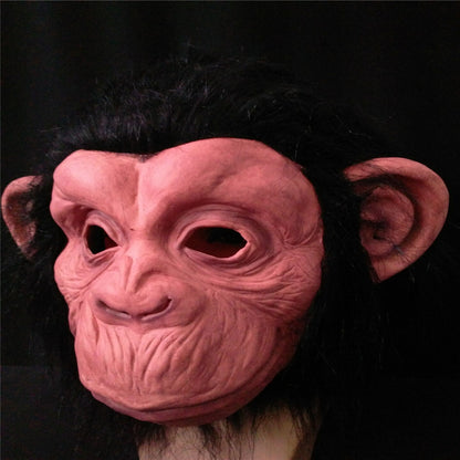 Die Big Ears Monkey Vollkopf-Latexmaske für Cosplay-Kunden