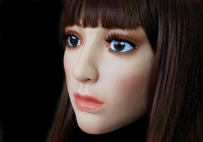 Premium Silicone Realistic Beauty Face Costume Mask For women For Cosplay