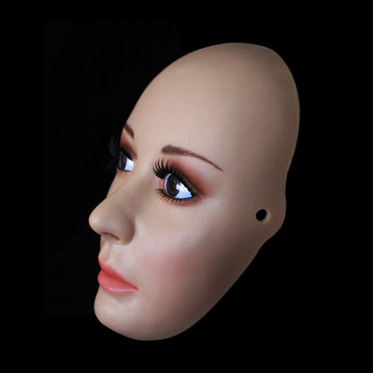 Premium Silicone Realistic Beauty Face Costume Mask For women