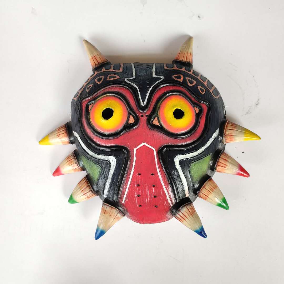 The Legend of Zelda Majora's Mask Latex Face Decoration Cosplay Costumes Props for adults