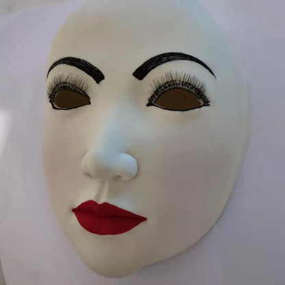 Realistic Beauty Latex Face Mask for Movie Cosplay Halloween Props NEW