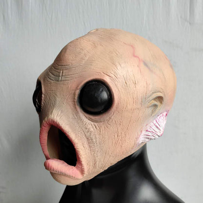 Scary Alien Mask Glows Fish Monster Breathable Halloween Costume Party