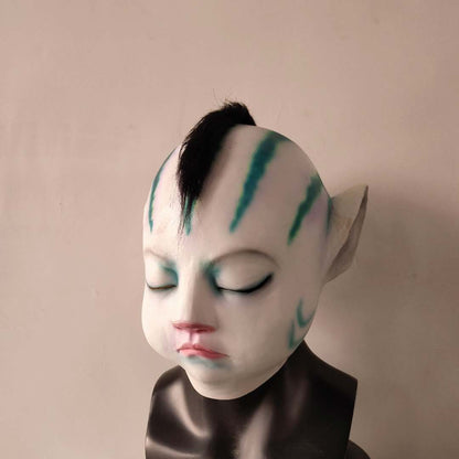 Die Avatar-Baby-Latex-Maske, Maskerade, Film, Cosplay, Kostüm-Requisiten