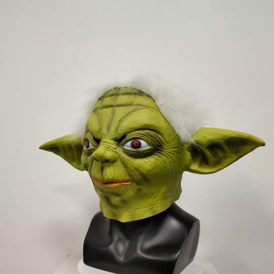 Star Wars Master Yoda Cosplay Masks Helmet Accessories Suit Props