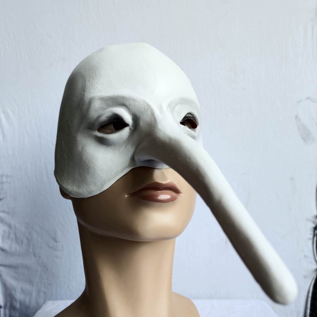 Long Nose Man Soft Latex Mask Cosplay Face Mask