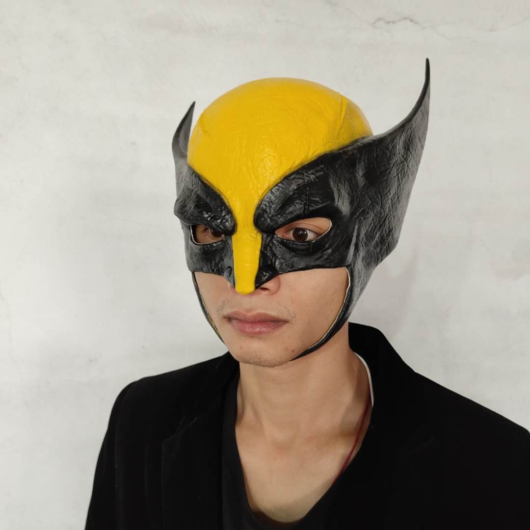 Wolverine Mask costume Adults Fancy Dress Theme cosplay latex halloween party