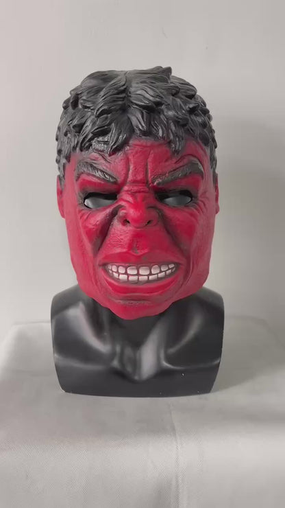 The Incredible Hulk Marvel Latex Full Head Mask For Halloween Cosplay