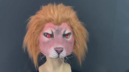 Masque tête d'aigle en Latex pour Halloween, couvre-chef, Costumes de mascarade, accessoires de Cosplay de fête