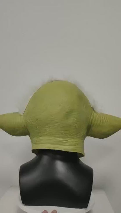 Star Wars Master Yoda Cosplay Masks Helmet Accessories Suit Props